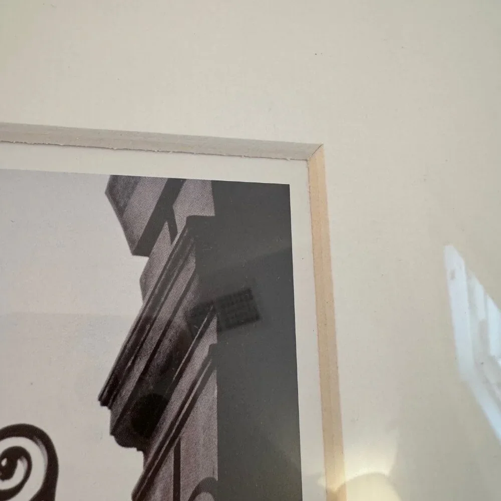 Framed IKEA Black & White Picture - B